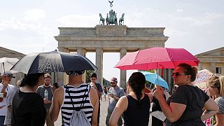 Almanya'da hava sıcaklıkları 40 dereceye ulaştı