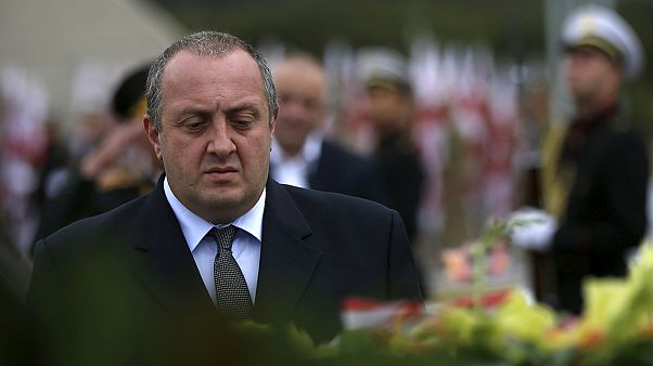 A grúz-orosz háború áldozataira emlékeztek Tbilisziben A grúz-orosz háború áldozataira emlékeztek Tbilisziben