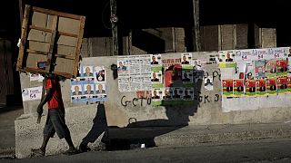 Haitians vote in long-delayed parliamentary elections