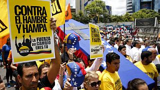 Venezuela: Protest gegen Hunger - Unruhen wegen Lebensmittelknappheit