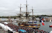 Patin der Amerikanischen Unabhängigkeit: Segelschiff Hermione kehrt nach Frankreich zurück