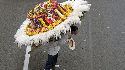 Фестиваль цветов в Колумбии