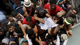 درگیری میان پناهجویان در یونان
