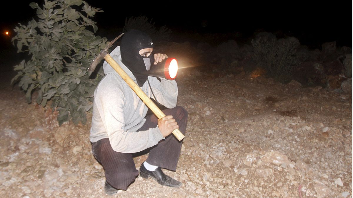 Palestinian vigilantes patrol West Bank villages to deter attacks by Jewish settlers