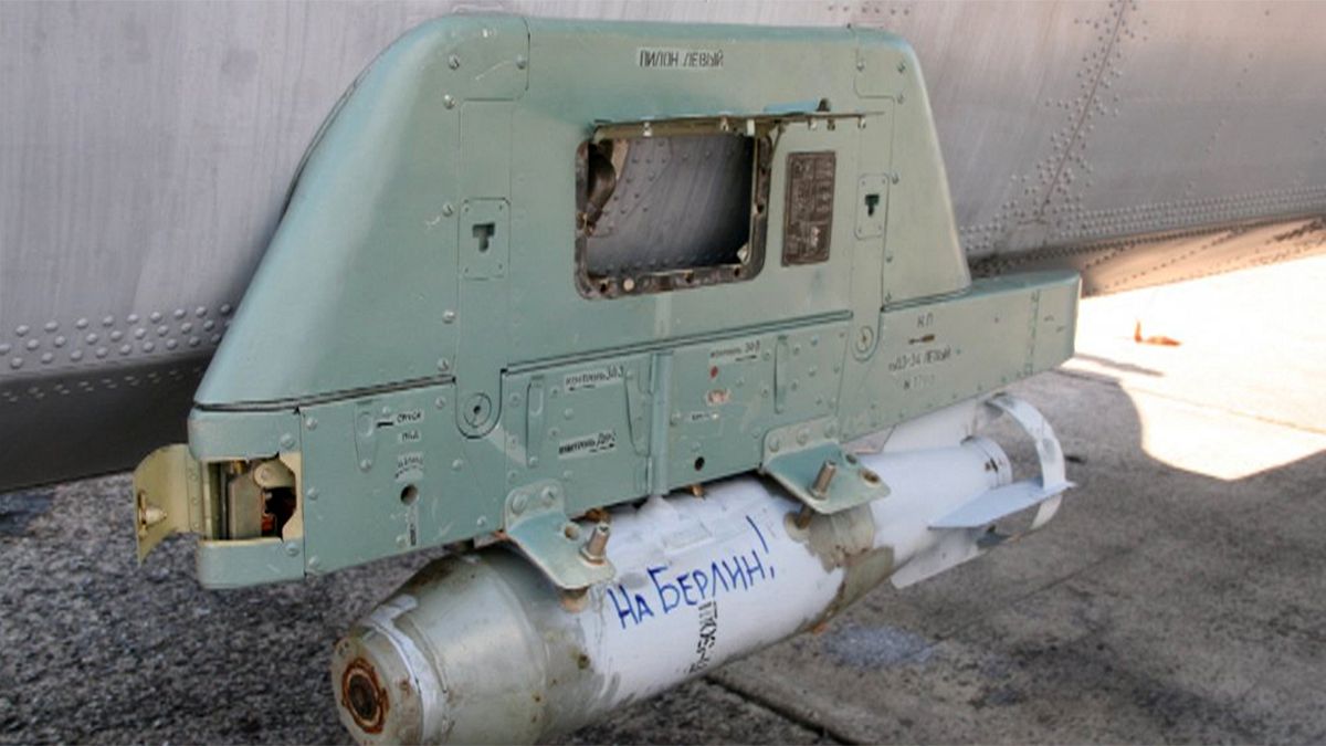 Russland: Bombenaufschrift "Nach Berlin" Fälschung?