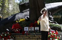 A 15 éve elsüllyedt Kurszk áldozataira emlékeztek