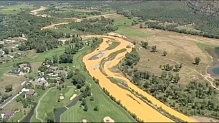 Água de rio do Colorado regressa ao normal