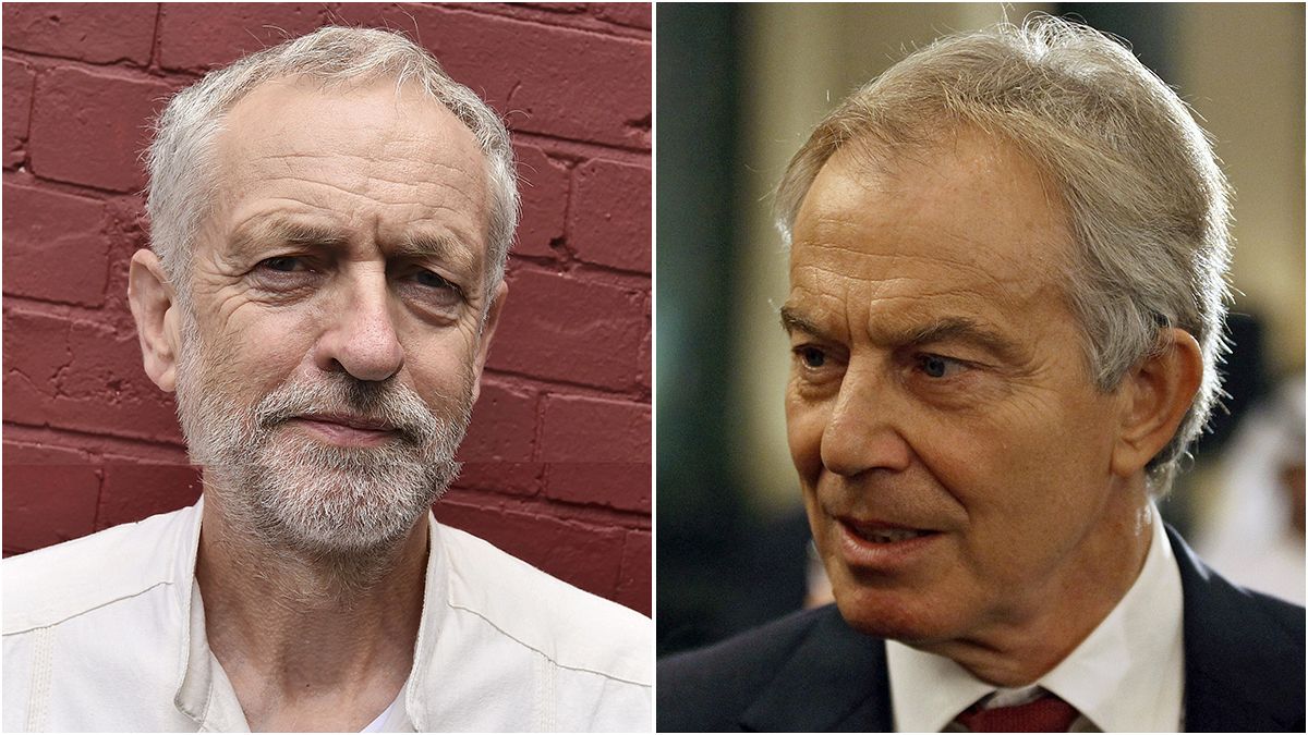Reino Unido: ataque desesperado de Tony Blair a Jeremy Corbyn, candidato laborista favorito