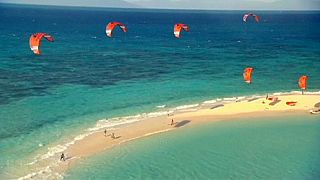 Kitesurf et bonne action