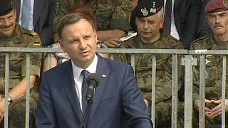Poland's president criticises NATO for treating country like 'buffer zone'