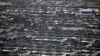 Nuclear and biochemical experts arrive at scene of Tianjin explosion