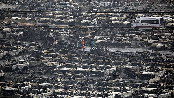 China: Viele Tote nach Explosionen im Hafen von Tianjin China: Viele Tote nach Explosionen im Hafen von Tianjin