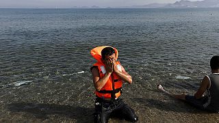 Sur l'île grecque de Kos, l'afflux des migrants