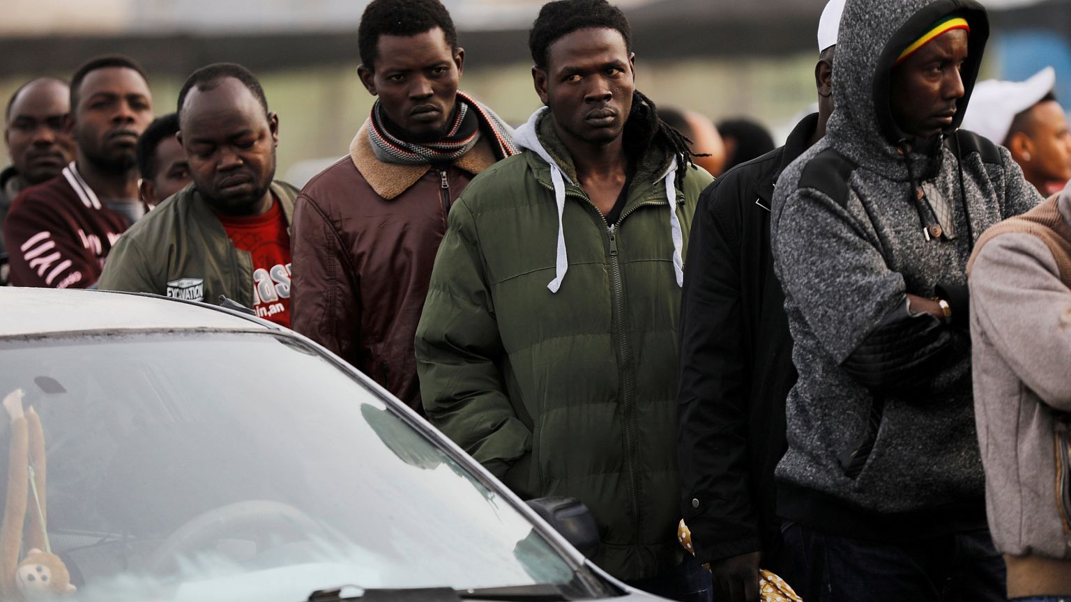 Image: African migrants