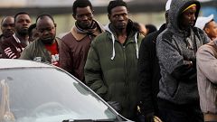 Image: African migrants