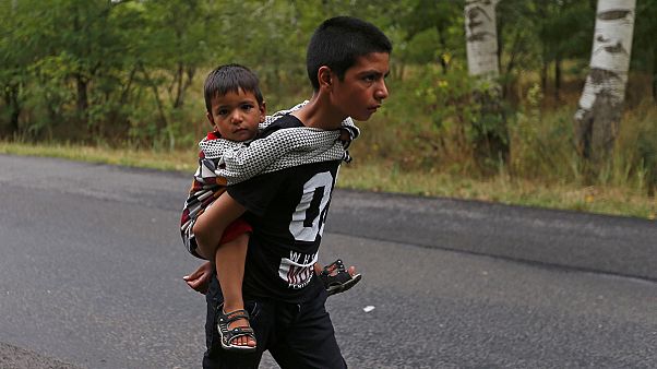 Migrantes na travessia dos Balcãs Migrantes na travessia dos Balcãs