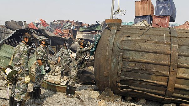 ساکنان شهر تیانجین نگران انتشار گازهای سمی هستند ساکنان شهر تیانجین نگران انتشار گازهای سمی هستند