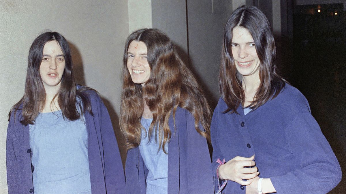 Image: Charles Manson's followers, Susan Atkins, Patricia Krenwinkel and Le