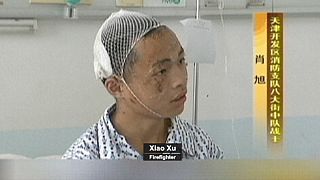 Kínai tűzoltó: "Mintha a pokolban lettem volna"