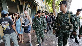 Second bomb explodes in Bangkok after being thrown from bridge