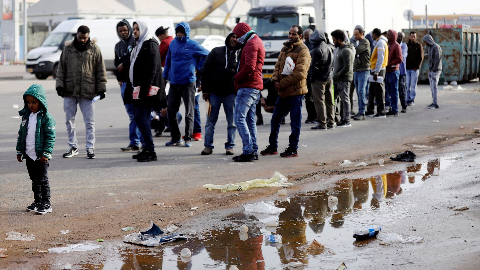 Image: African migrants