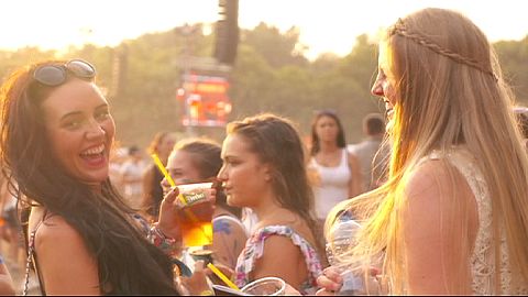 Sale el sol por última vez en Sziget