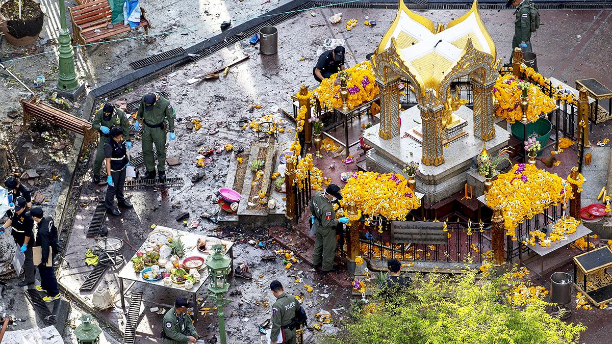 Thailand seeks CCTV bomb suspect as new blast shakes Bangkok