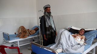 Image: Airstrikes in Kunduz