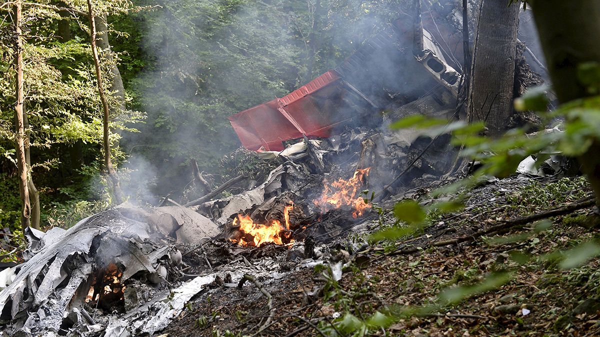 در برخورد دو هواپیما در اسلواکی هفت نفر جان باختند