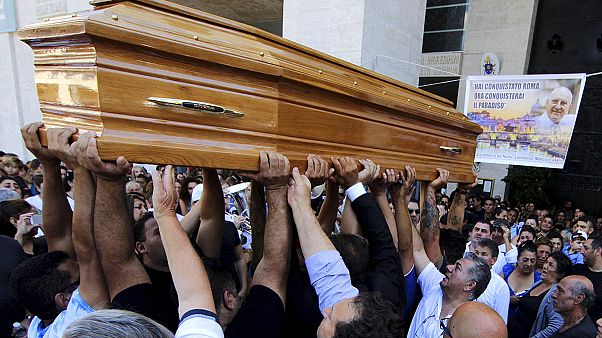 Vittorio Casamonica's mafia-style funeral raises eyebrows in Rome Vittorio Casamonica's mafia-style funeral raises eyebrows in Rome