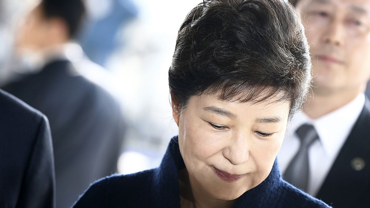 Image: Impeached South Korean former President Park Geun-hye arrives to the