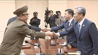 Day two of North and South Korea crisis talks to ease tensions