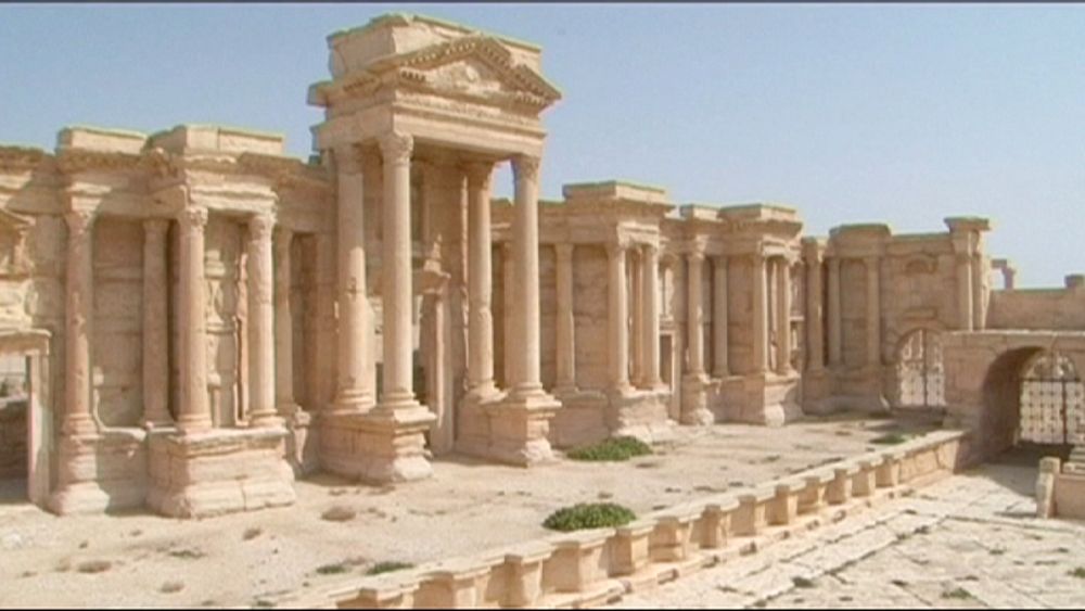 El Grupo Estado Isl mico Dinamita El Templo De Baal En Palmira Euronews