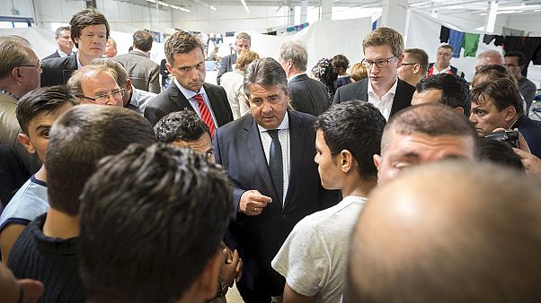 German vice-chancellor condemns weekend violence in Heidenau German vice-chancellor condemns weekend violence in Heidenau