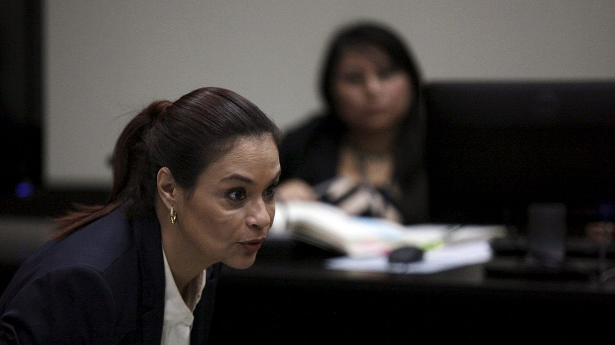 Guatemala president denies wrongdoing in corruption scandal