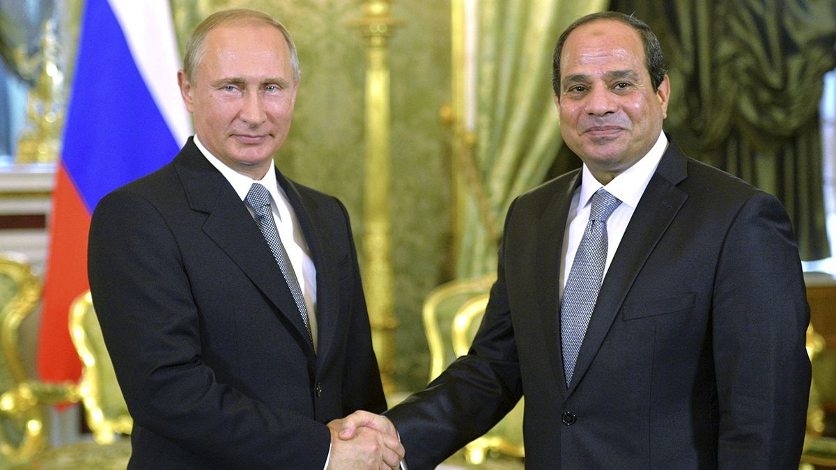 الرئيس المصري يزور موسكو