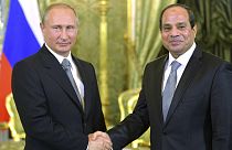 الرئيس المصري يزور موسكو