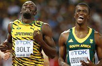 Bolt and Gatlin ready for 200 metre final at Beijing