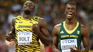 Bolt and Gatlin ready for 200 metre final at Beijing