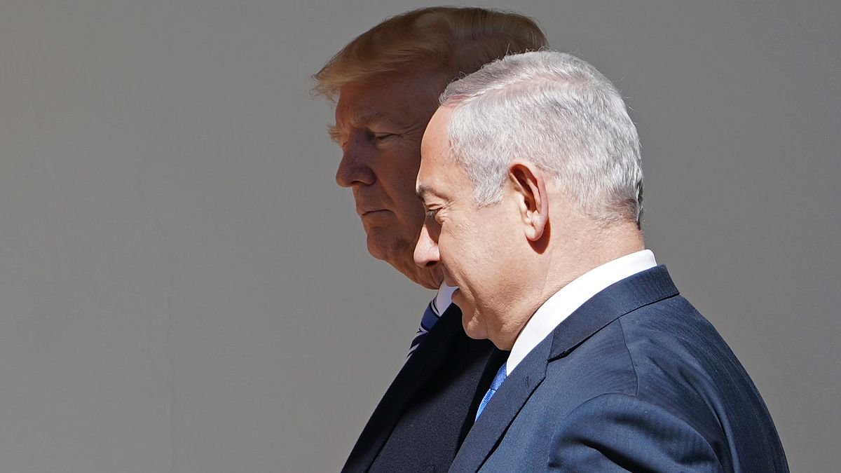 Image: Trump and Netanyahu at the White House