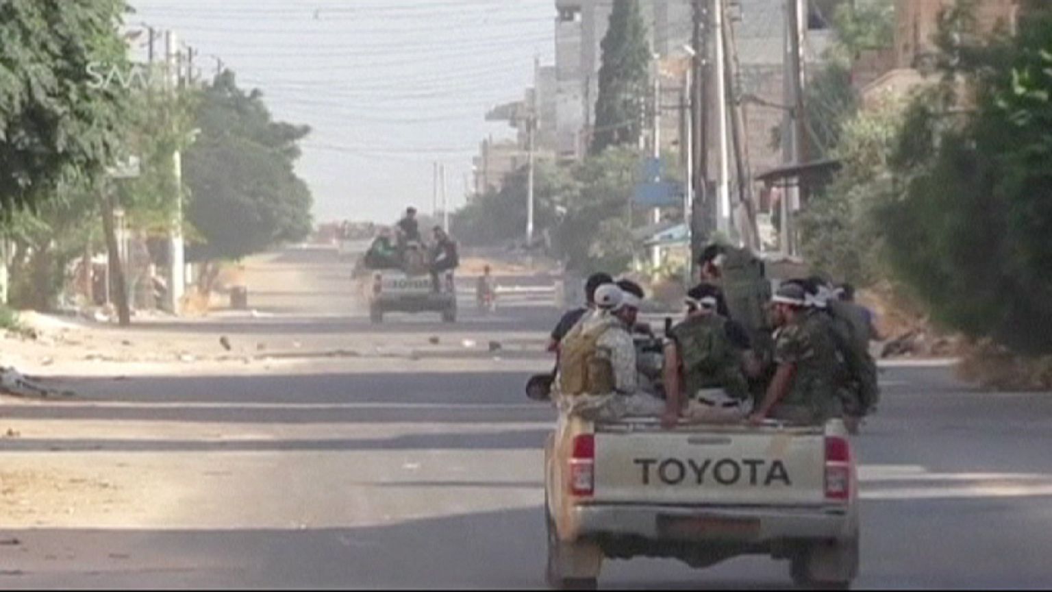 Syria's warring parties agree local truce