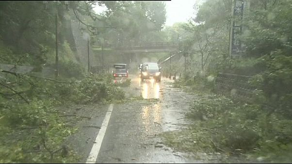 El tifón Goni se adentra en Rusia desde Japón El tifón Goni se adentra en Rusia desde Japón