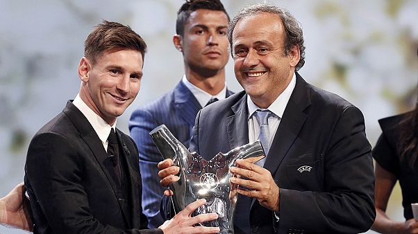 Messi, mejor jugador del año según la UEFA Messi, mejor jugador del año según la UEFA