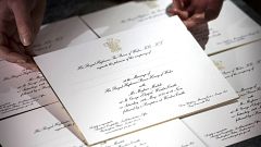 Image: Royal wedding preparations
