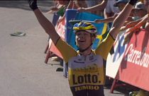 Vuelta a Espana: Lindeman wins stage seven as Froome loses time on title rivals
