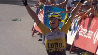 برتری لیندیمن در هفتمین مرحله مسابقات دوچرخه سواری دور اسپانیا