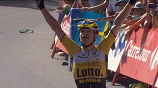 Vuelta a Espana: Lindeman wins stage seven as Froome loses time on title rivals