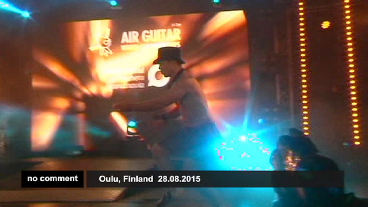Finland : Air Guitar Contest