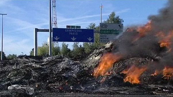 Disruption continues after travellers end French motorway blockade Disruption continues after travellers end French motorway blockade