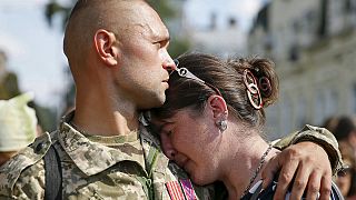 Kiev commemora la strage di Llovaïsk